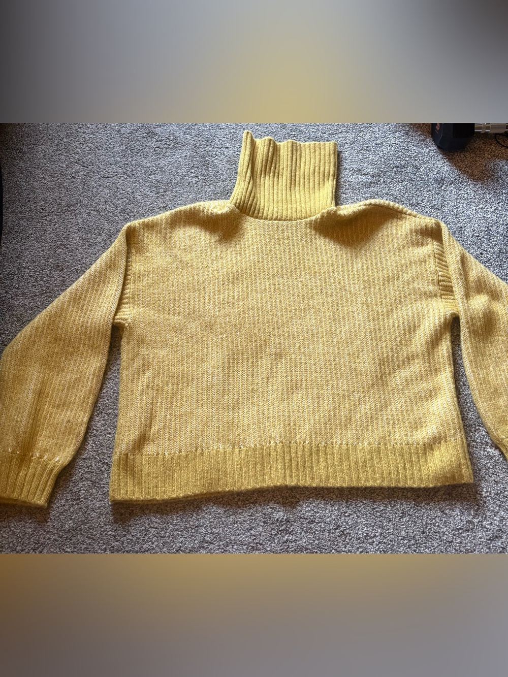 *Brand New* Old Navy Women's Turtleneck Sweater - Yellow, Size XL